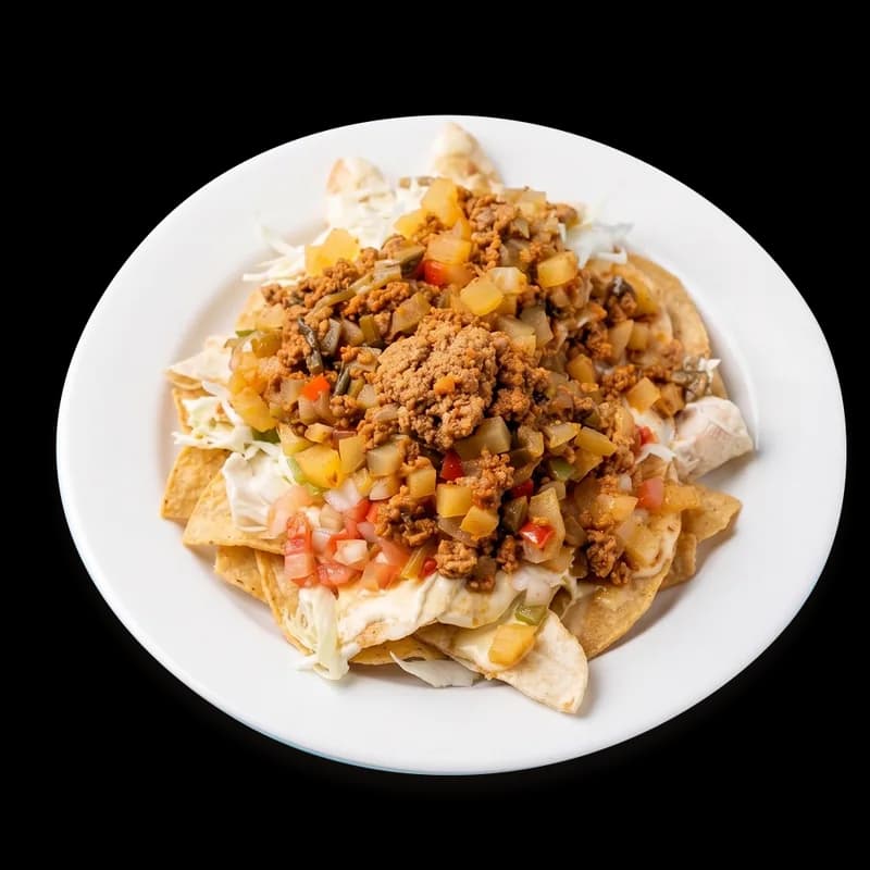 Carne Molida con Tajadas