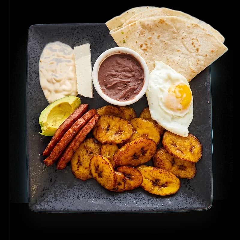 Desayuno Completo con Salchicha