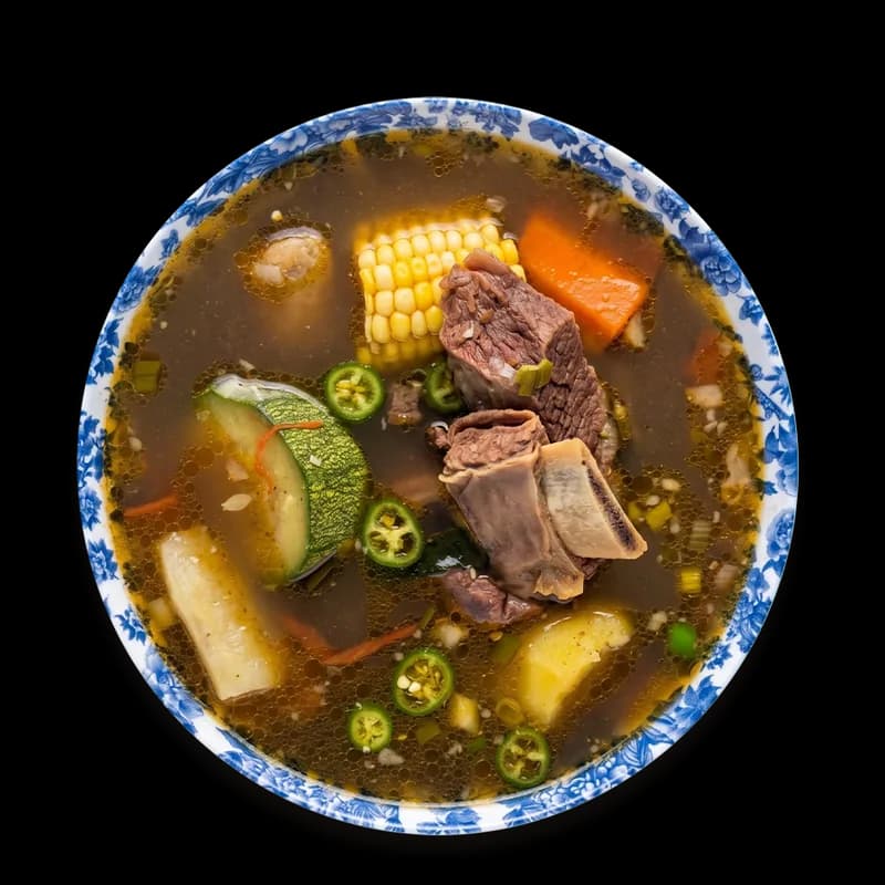 Sopa de Costilla de Res